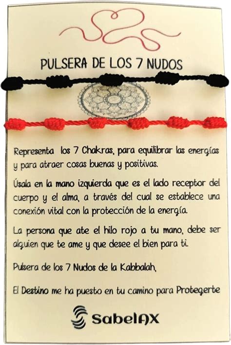 pulsera roja de los 7 nudos|La pulsera roja de 7 nudos: significado, beneficios y。